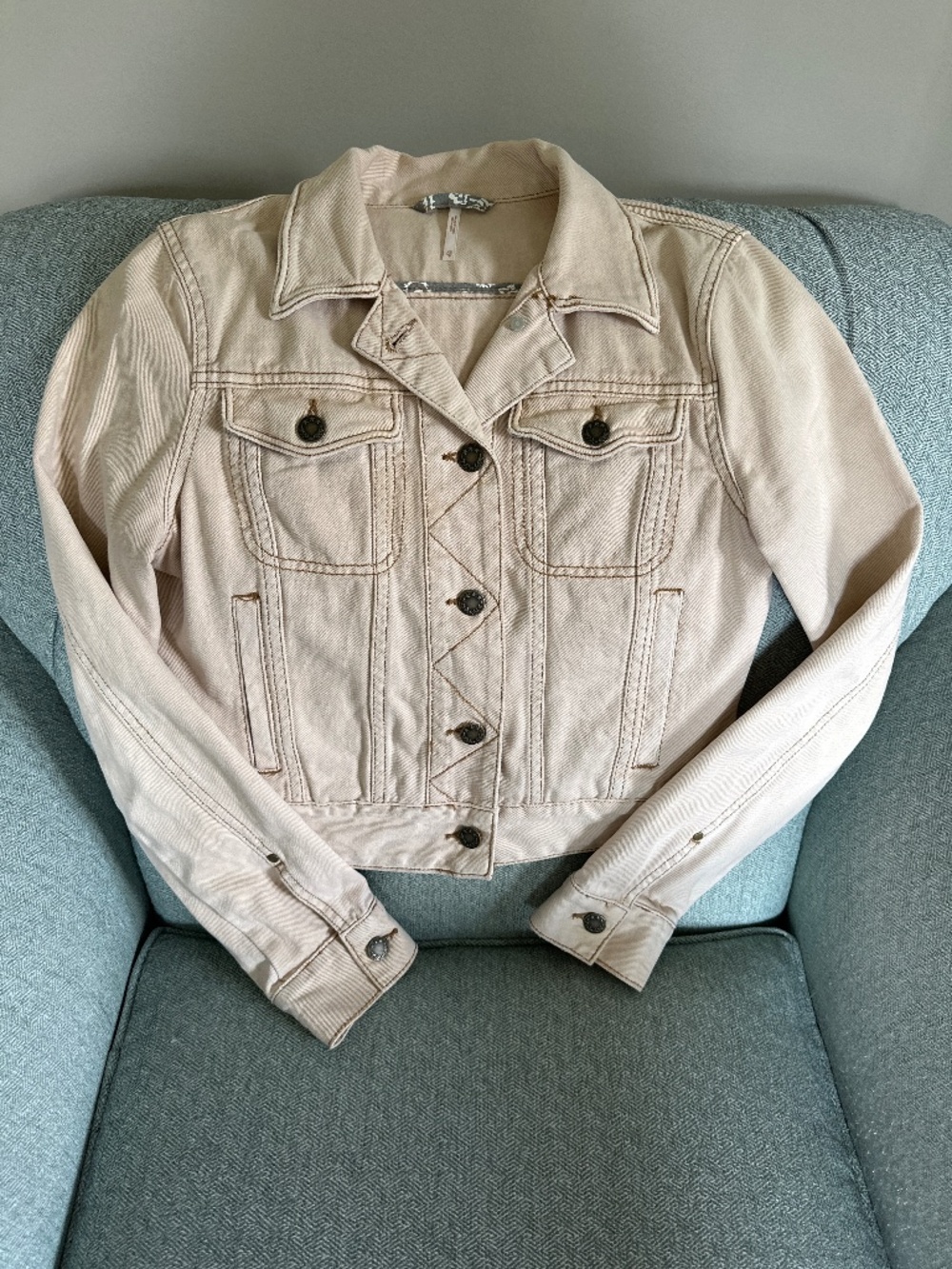 Free People Denim Jacket - Picture 1 of 3